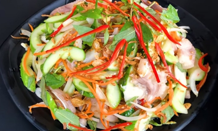 Món ngon mỗi ngày: Gỏi tai heo dưa chuột
