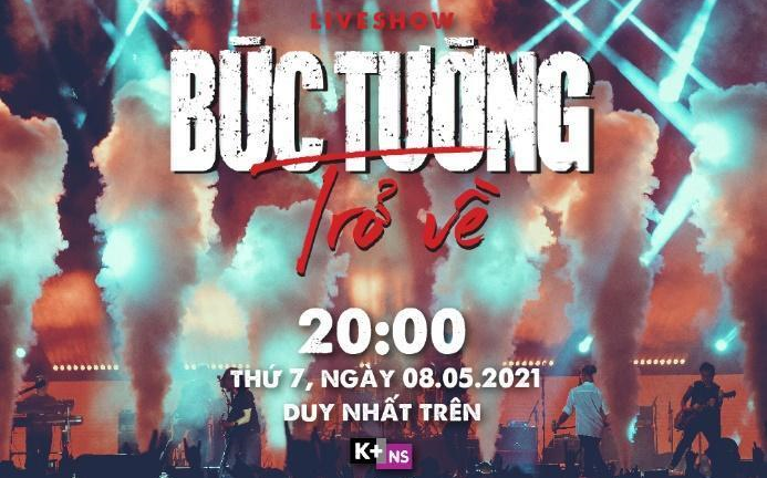 Bức Tường cùng Trần Lập 'trở về nhà' tại liveshow kỷ niệm 26 năm hoạt động