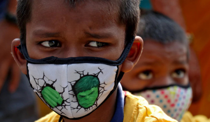 Trẻ em Ấn Độ kêu cứu