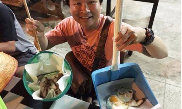 'Hú hồn' cách bày thức ăn của các hàng quán, vợt cá hay ky rác cũng không tha