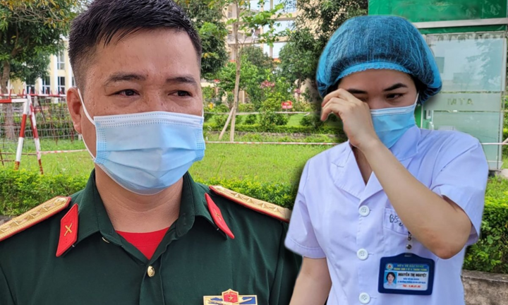 Chiến sĩ tuyến đầu chống dịch: 'Bố bị tai biến, tôi không thể về chăm sóc'