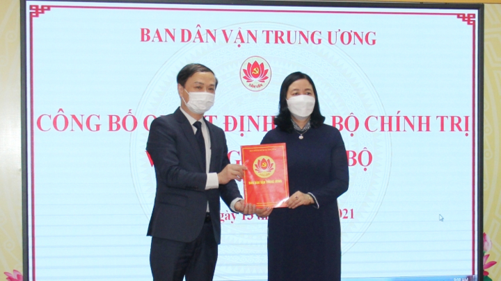 Ông Phạm Tất Thắng làm Phó Trưởng Ban Dân vận Trung ương