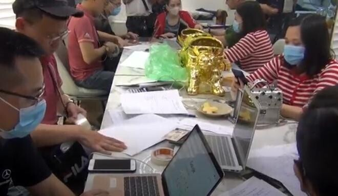 Triệt phá 4 sàn giao dịch vàng, tiền ảo ‘khủng’ ở Hà Nội