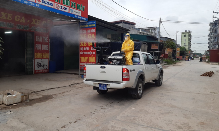 Bắc Giang giãn cách xã hội huyện Việt Yên từ chiều nay 15/5