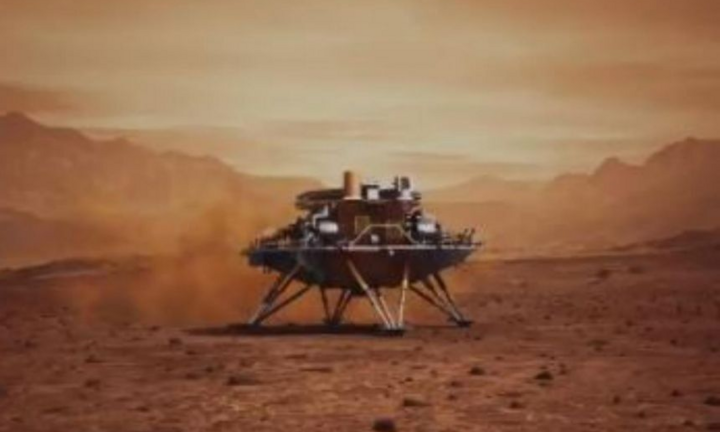Tàu thăm dò Trung Quốc hạ cánh xuống sao Hỏa