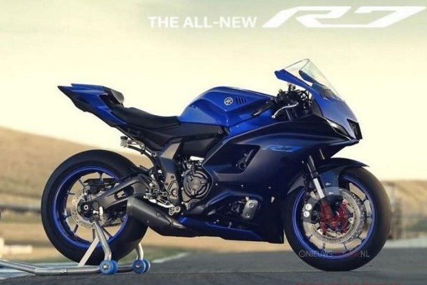 Hé lộ hình ảnh Yamaha YZF-R7 2021 trước ngày ra mắt