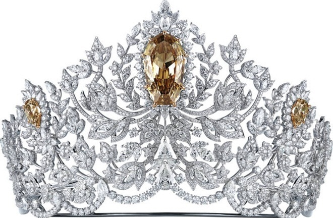 Vương miện Hoa hậu Hoàn Vũ 2020 trị giá 115 tỷ đồng, đắt nhất lịch sử