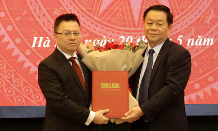 Ông Lê Quốc Minh làm Tổng Biên tập Báo Nhân Dân