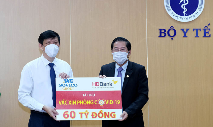 5 ngân hàng hỗ trợ 160 tỷ đồng vào quỹ mua vaccine COVID-19