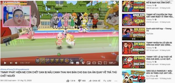 Đăng tải loạt clip độc hại với trẻ, chủ kênh Timmy TV xin lỗi, cam kết xóa bỏ