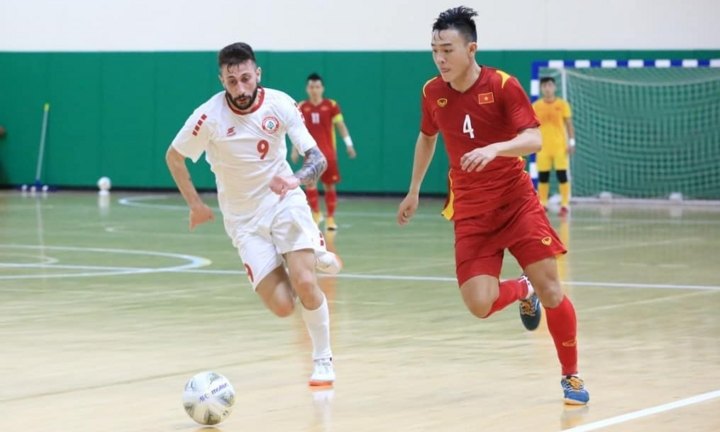 Trực tiếp bóng đá futsal Việt Nam vs Lebanon vòng loại World Cup