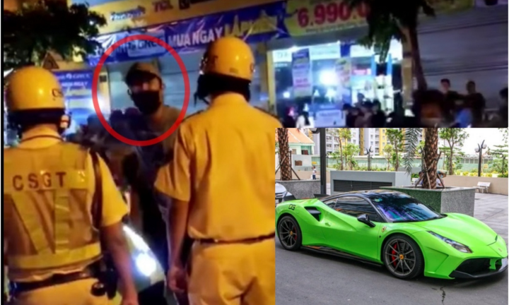 Tài xế siêu xe Ferrari lăng mạ CSGT TP.HCM bị khởi tố, phạt hơn 11 triệu đồng