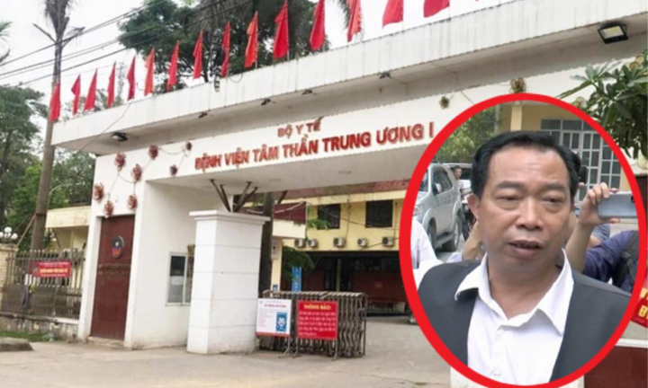 Bộ Y tế cách chức Giám đốc Bệnh viện Tâm thần Trung ương 1