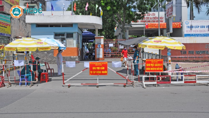 TP.HCM: Hai nhân viên BV quận Tân Phú nghi mắc COVID-19