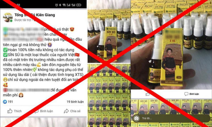 Hình ảnh Hoa hậu H'Hen Niê bị dùng trái phép để quảng cáo thuốc chữa yếu sinh lý