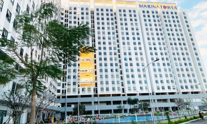 Phong toả toàn bộ chung cư Marina Tower Bình Dương