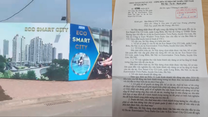 Sở Xây dựng Hà Nội sẽ kiểm tra dự án Eco Smart City Cổ Linh
