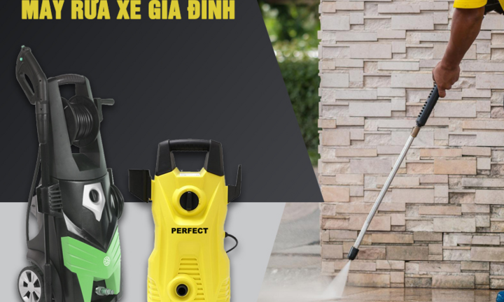 Máy rửa xe gia đình loại nào tốt nhất thị trường