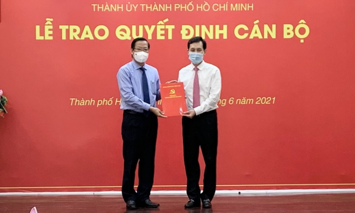 Chủ tịch UBND Quận 10 Vũ Anh Khoa làm bí thư Đảng ủy Saigon Co.op