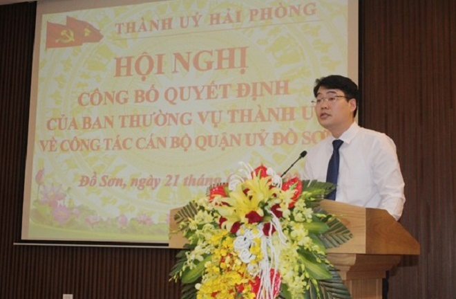 Hai tân Phó Bí thư Quận ủy 9X ở Hải Phòng là ai?