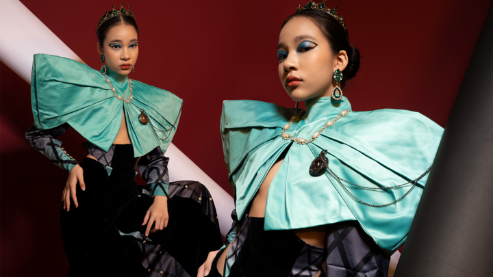 Mẫu nhí khoe thần thái hút hồn như nữ hoàng bước ra từ xứ sở thần tiên