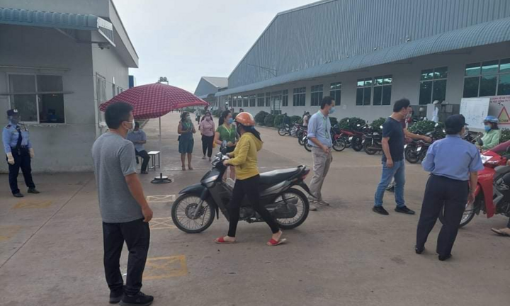 Tây Ninh ghi nhận 8 ca nghi mắc COVID-19, 5 người chưa rõ nguồn lây trong KCN