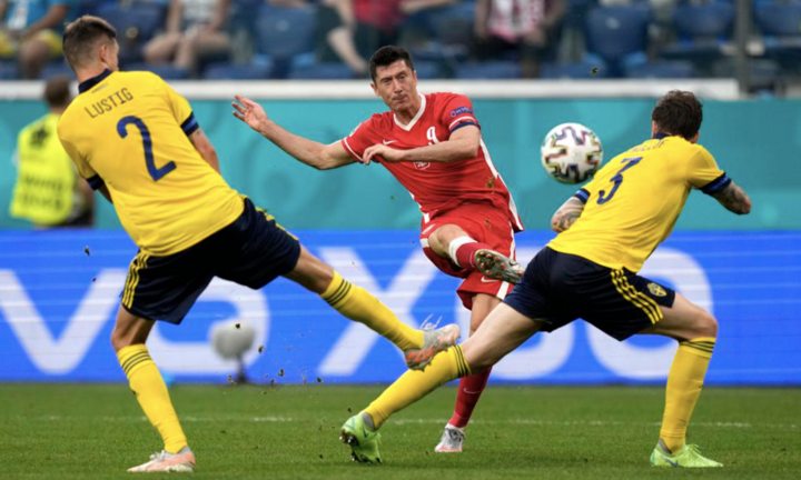 Kết quả EURO 2020: Lewandowski lập cú đúp, Ba Lan vẫn ngậm ngùi rời giải