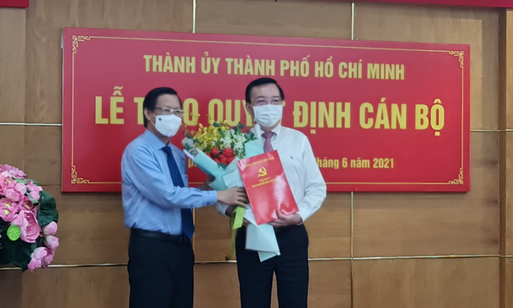 Ông Lê Hồng Sơn giữ chức Phó trưởng Ban Tuyên giáo Thành ủy TP.HCM