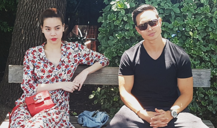 Lộ ảnh thời còn 'thả thính' của Hồ Ngọc Hà và Kim Lý