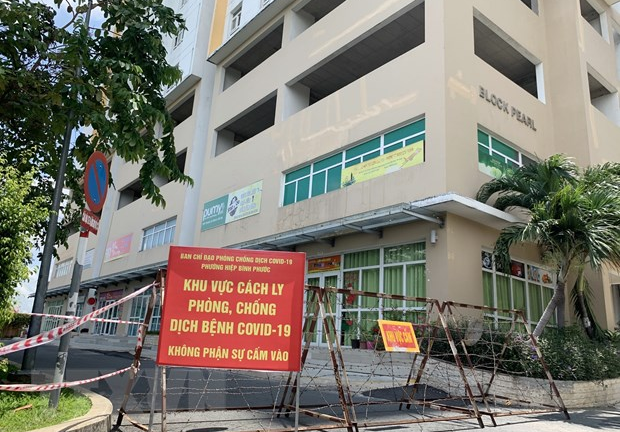 Chung cư Sunview Town TP Thủ Đức tiếp tục bị phong tỏa lần 2
