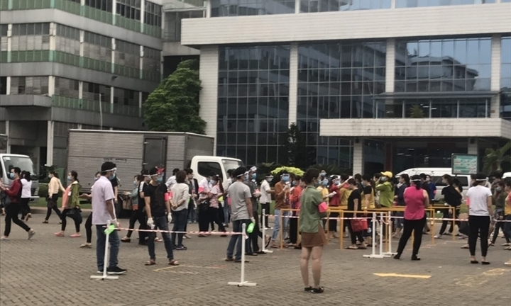 Công nhân nghi mắc COVID-19 ở Tiền Giang đang làm tại Công ty PouYuen TP.HCM