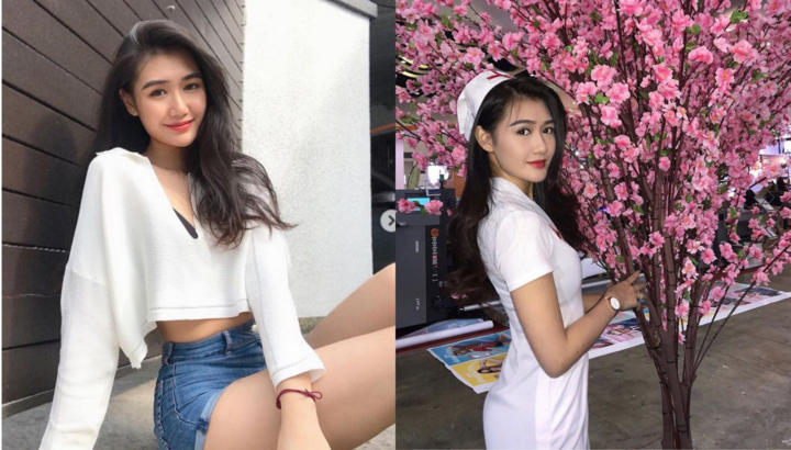 Nhan sắc nữ hộ sinh kiêm cựu tiếp viên hàng không: Mặt mộc cũng xinh hút hồn