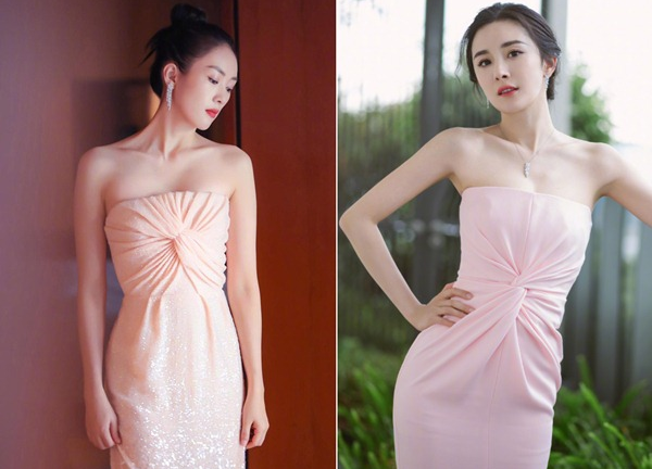Diện cùng bộ váy, Dương Mịch bị chê khí chất thua cả bản sao Chương Tử Di