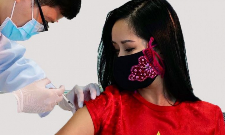 Diva Hồng Nhung tình nguyện tiêm thử vaccine ngừa COVID-19 của Việt Nam