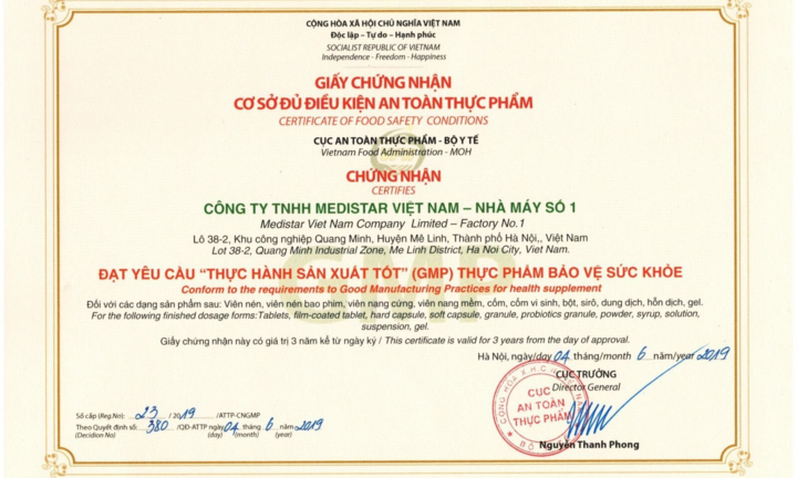 Những minh chứng cho sản phẩm cốm trí não GBrain 'An toàn - chất lượng' 