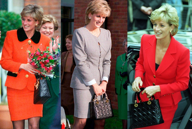 3 chiếc túi xách hàng hiệu được đặt theo tên Công nương Diana