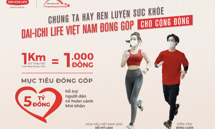 Dai-ichi Life Việt Nam ra mắt Giải chạy bộ trực tuyến vì cộng đồng