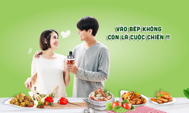 Vào bếp không còn là cuộc chiến