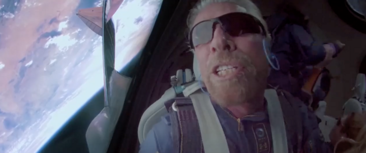 Video: Lời nhắn của tỷ phú Richard Branson từ không gian