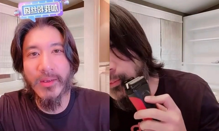 Hơn 12 triệu người xem Vương Lực Hoành cạo râu qua livestream