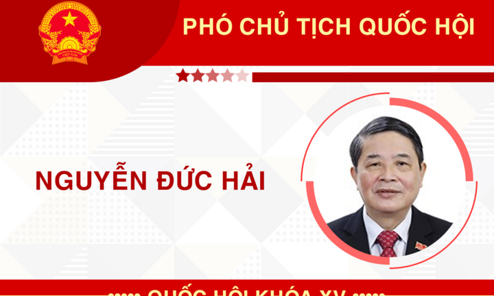 Infographic: Sự nghiệp Phó Chủ tịch Quốc hội Nguyễn Đức Hải