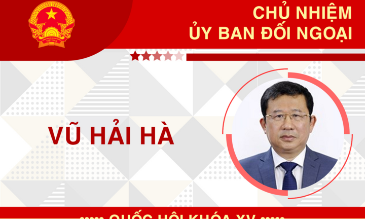 Infographic: Sự nghiệp Chủ nhiệm Ủy ban Đối ngoại Vũ Hải Hà
