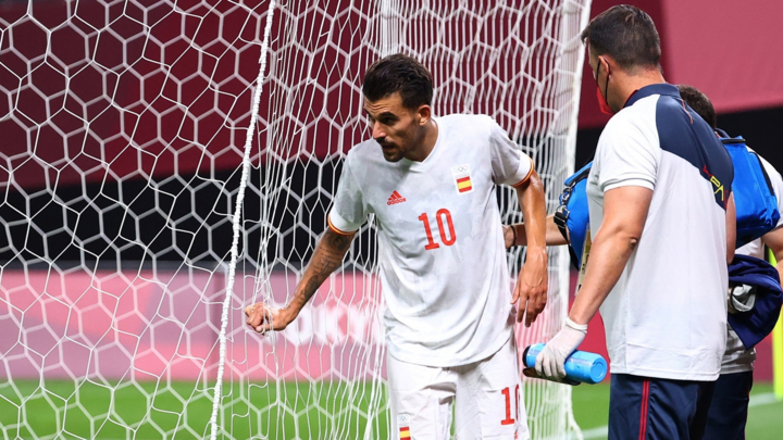 Sao trẻ Tây Ban Nha chấn thương rùng rợn ở trận mở màn Olympic Tokyo