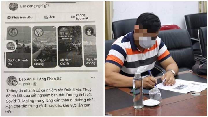 Đăng tin sai sự thật về COVID-19 lên Facebook, nam thanh niên bị phạt 