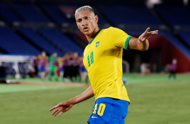 Olympic Tokyo: Richarlison tỏa sáng, Brazil nhấn chìm Đức