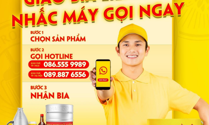 Thưởng thức bia hơi mát lạnh, an toàn tại nhà giữa mùa dịch