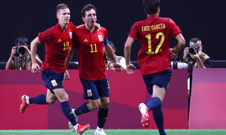 Olympic Tokyo: Sao Real Madrid tỏa sáng, Tây Ban Nha vất vả chiếm ngôi đầu