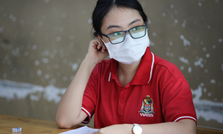 Phương Mỹ Chi hài lòng với điểm thi tốt nghiệp