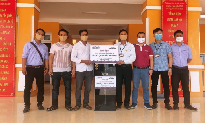 Mutosi cùng nhà phân phối ủng hộ 2,5 tỷ cho hoạt động phòng, chống COVID-19