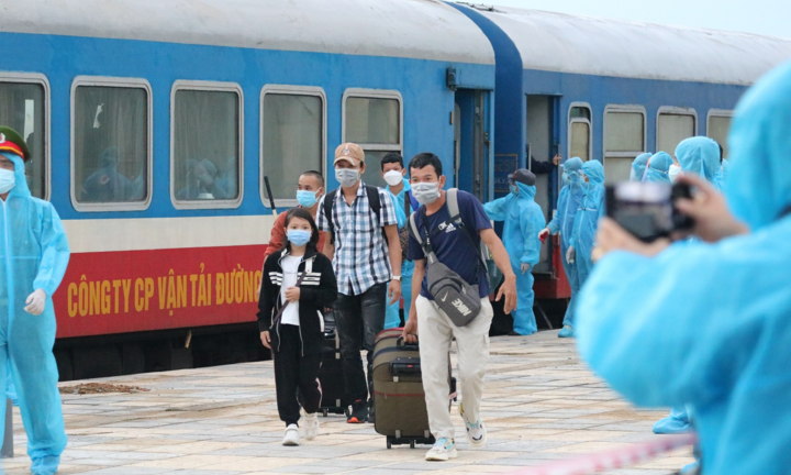 Cô gái từ chuyến tàu SE14 về Hà Tĩnh dương tính SARS-CoV-2 